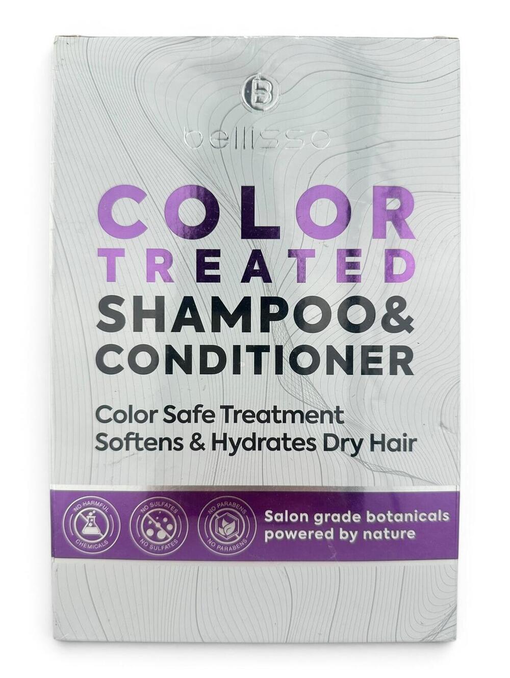 Bellisso Color Treated Shampoo & Conditioner Set Sulfate-Free New
